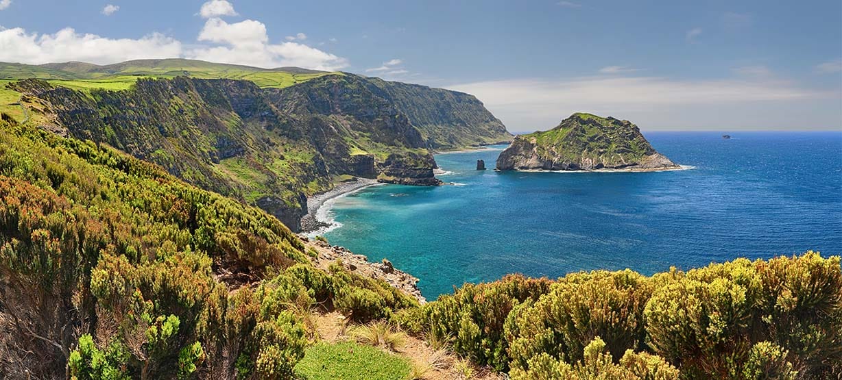 Ilha das Flores nos Açores